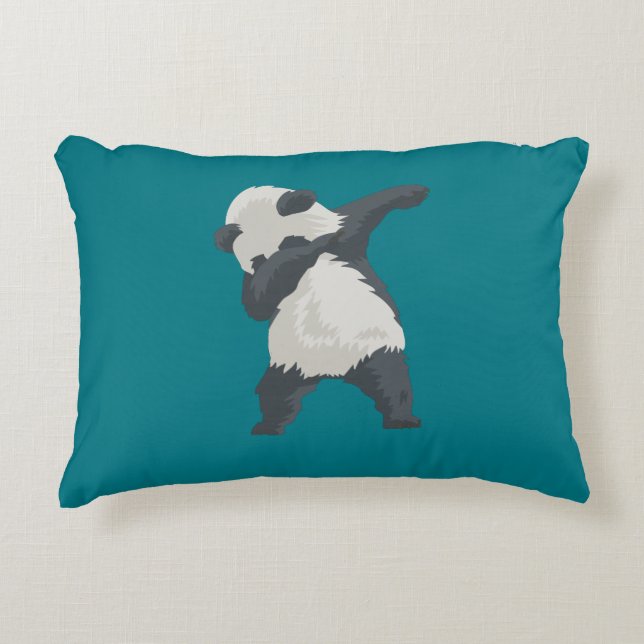 Dab Panda Dabber Dance Decorative Cushion (Front)
