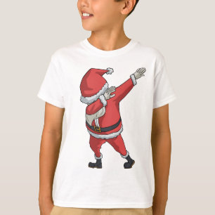 Dab Santa Clause T-shirt Funny Christmas Dabbing