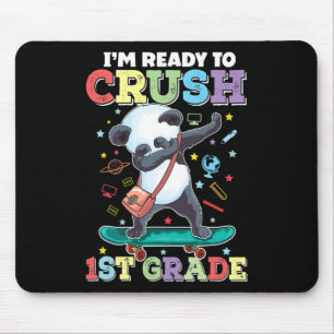 Dab Skateboarding Panda Crushing 1st Grade Ck To S Mouse Pad