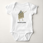 Dabbing Advent Calendar Funny Christian Religious Baby Bodysuit<br><div class="desc">A dabbing advent calendar that reads "dabvent calendar",  perfect for the Christmas season!</div>