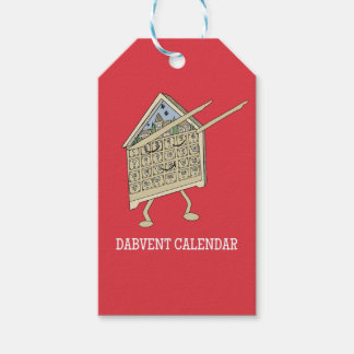 Dabbing Advent Calendar Funny Christian Religious Gift Tags