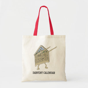 Dabbing Advent Calendar Funny Christian Religious Tote Bag