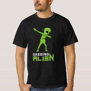 Dabbing Alien Area 51 Ufo Space Aliens Funny Gift T-Shirt