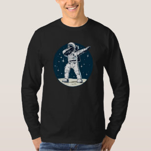Dabbing Astronaut Dab Space Galaxy  For Boys And G T-Shirt