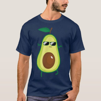 Dabbing Avocado  Funny Vegan Food Lover Tee Kids W