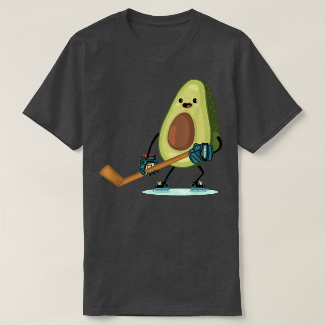 Dabbing Avocado Shirt Funny Vegan Food Lover Tee K (Design Front)