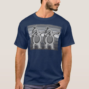 Dabbing Avocado, Vegan For Men Women, Funny Retro  T-Shirt