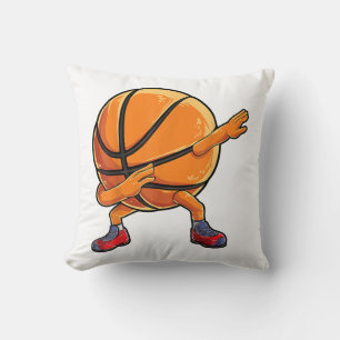 Dabbing Basketball Ball Funny Boys Men Women Sport Cushion