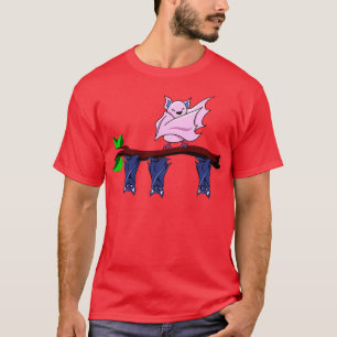 Dabbing Bat Individuality Humour Fun T-Shirt
