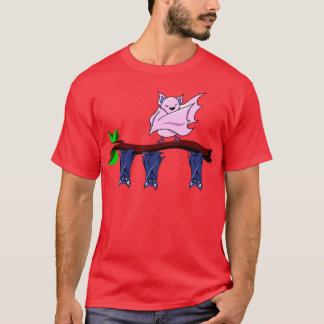 Dabbing Bat Individuality Humour Fun T-Shirt