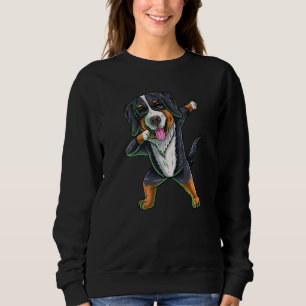 Dabbing Bernese Mountain Dog Premium Sweatshirt