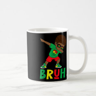 Dabbing Black Boys Juneteenth Bruh Freedom 1865 Af Coffee Mug