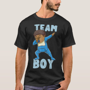 Dabbing Boy Gender Reveal Team Boy Vintage  T-Shirt