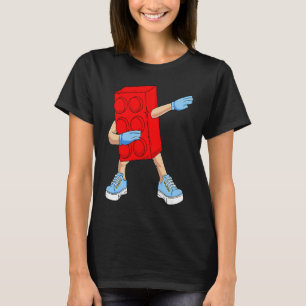 Dabbing Builder  Building Block  Kids Toddlers T-Shirt