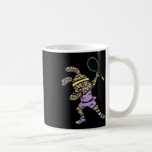 Dabbing Bunny Badminton Player Easter Sport Rabbit Coffee Mug