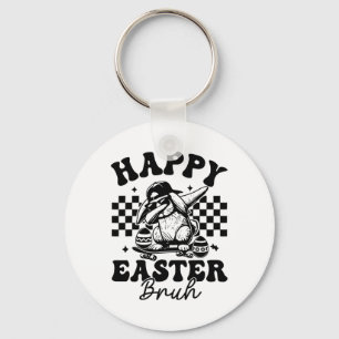 Dabbing Bunny Easter Bruh Happy Easter Bruh Key Ring