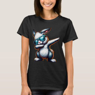 Dabbing Bunny Funny Easter Bunny T-Shirt