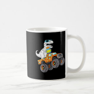 Dabbing bunny happy easter monster truck lovers ki coffee mug