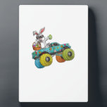 Dabbing Bunny Happy Easter Monster Truck Lovers Ki Plaque<br><div class="desc">Dabbing Bunny Happy Easter Monster Truck Lovers Kids Boys T-Shirt Small</div>