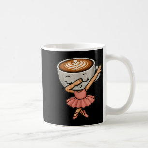 Dabbing Cappuccino Ballerina Cute Italian Brainrot Coffee Mug