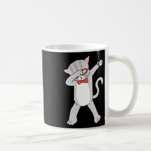 Dabbing Cat Funny Dab Gift Cat Tee Coffee Mug