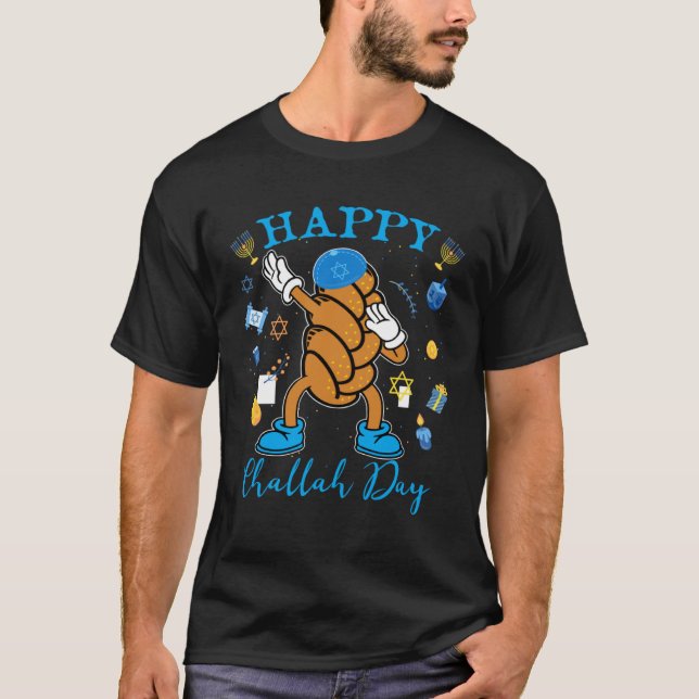 Dabbing Challah Bread Challah Days Sweater Jewish  (Front)