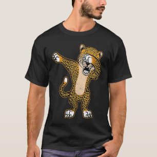 Dabbing Cheetah Cute Big Cat   Cheetah Animal T-Shirt