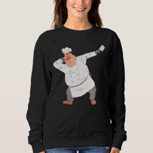 Dabbing Chef Culinary Cooking Cook Kitchen Restaur Sweatshirt