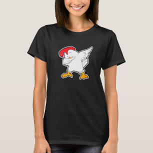 Dabbing Chicken I Dance Rooster Farmer T-Shirt