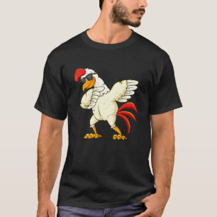 Dabbing Chicken Wearing Sunglasses Dab Dance Girls T-Shirt