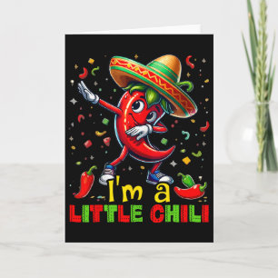 Dabbing Chilli Pepper Cinco De Mayo Kids Shirts Me Card