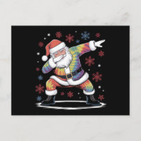Dabbing Christmas Santa Ugly Christmas Xmas