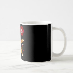 Dabbing Cool Cat Soccer Footll 5th Birthday  Coffee Mug