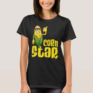 Dabbing Corn Cob Corn Men Women Farmer Farm T-Shirt