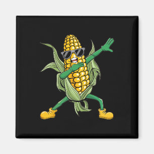 Dabbing Corn Cob Dance Corn Farmer Corn Lover Magnet