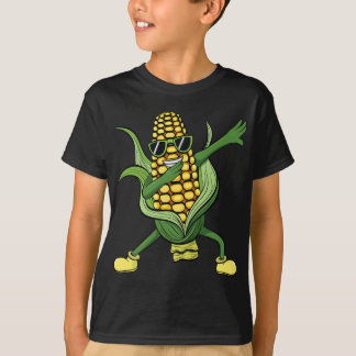 Dabbing Corn Cob Dancing Corn Farm Farmer Gift T-Shirt