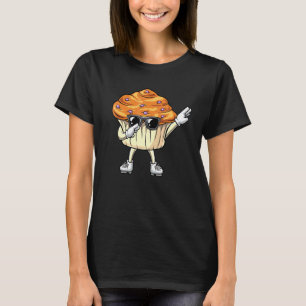 Dabbing Cupcake Muffin Dab Boys Girls Kids Pastry T-Shirt