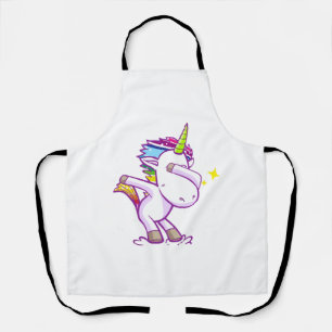 Dabbing Dab Dancing Unicorn - the dabbing unicorn Apron
