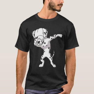 Dabbing Dalmatian Dog Dab Dance T-Shirt