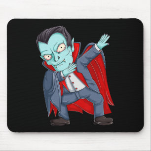 Dabbing Dracula Vampire Shirts Toddler Halloween B Mouse Pad