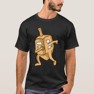 Dabbing Dreidel Funny Hanukkah Jewish Holiday Jew T-Shirt