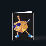 Dabbing Dreidel Hanukkah Dancing Chanukah Kids Gir Card<br><div class="desc">Dabbing Dreidel Hanukkah Dancing Chanukah Kids Girls Boys</div>