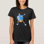 Dabbing Dreidel Hanukkah Dancing Chanukah Kids Gir T-Shirt<br><div class="desc">Dabbing Dreidel Hanukkah Dancing Chanukah Kids Girls Boys</div>