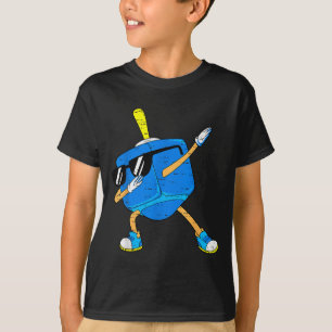 Dabbing Dreidel Hanukkah Dancing Chanukah Toddler T-Shirt