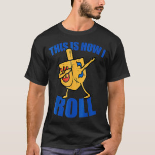 Dabbing Dreidel Ugly Hanukkah Chanukah Men Women T-Shirt