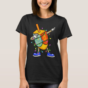 Dabbing Dreidel Ugly Hanukkah Chanukah Men Women T-Shirt
