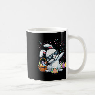 Dabbing Easter Bunny Eggs Sket Rabbit Dance Men Wo Coffee Mug