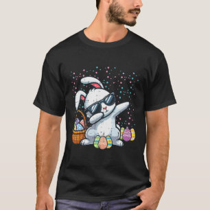 Dabbing Easter Bunny Eggs Sket Rabbit Dance Men Wo T-Shirt