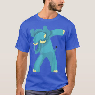 Dabbing Elephant cute Birthday  T-Shirt