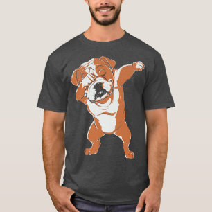 Dabbing English Bulldog, Dab Dance Puppy Lover Pre T-Shirt
